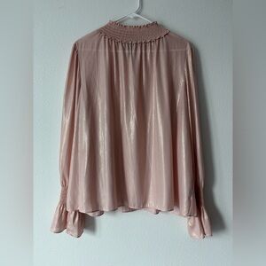 Worthington Shimmering Blush Blouse
